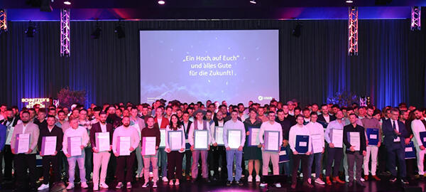 Erhebung in den Meisterstand auf der Meisterfeier 2025 in Donaueschingen